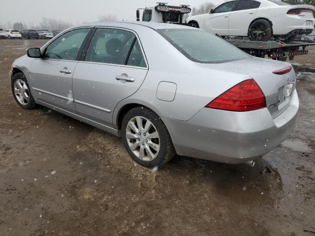 1HGCM66526A803534 - 2006 HONDA ACCORD EX SILVER photo 2