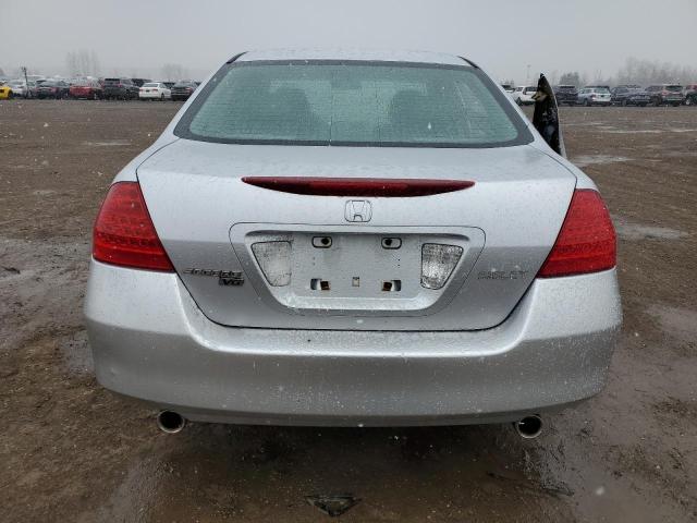 1HGCM66526A803534 - 2006 HONDA ACCORD EX SILVER photo 6