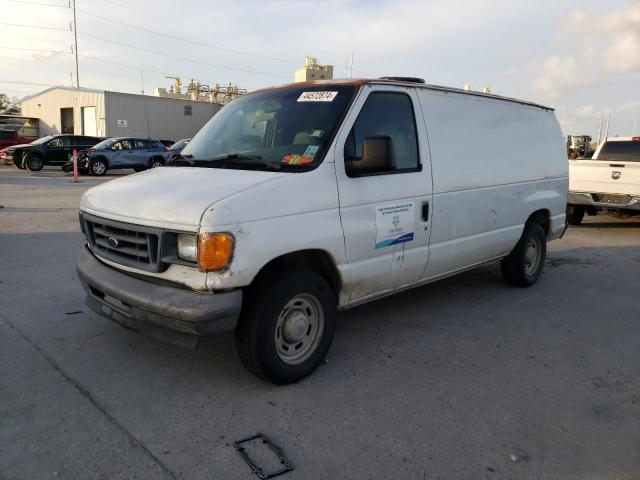 1FTRE14W56HA83092 - 2006 FORD ECONOLINE E150 VAN WHITE photo 1