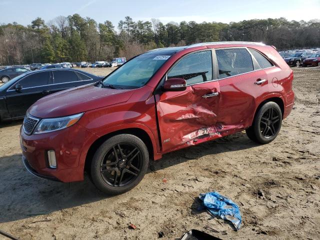 5XYKWDA75EG465756 - 2014 KIA SORENTO SX RED photo 1