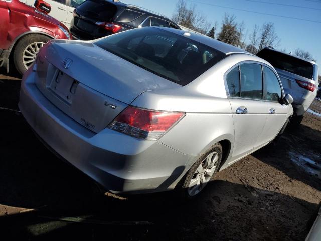 1HGCP3F82AA005883 - 2010 HONDA ACCORD EXL SILVER photo 3