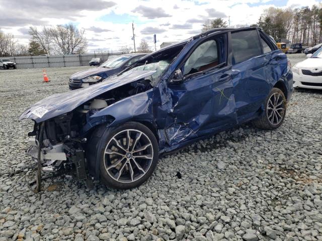 5UX83DP03N9J59829 - 2022 BMW X3 XDRIVEM40I BLUE photo 1