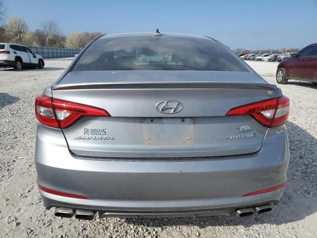 5NPE34ABXFH228779 - 2015 HYUNDAI SONATA SPORT SILVER photo 6