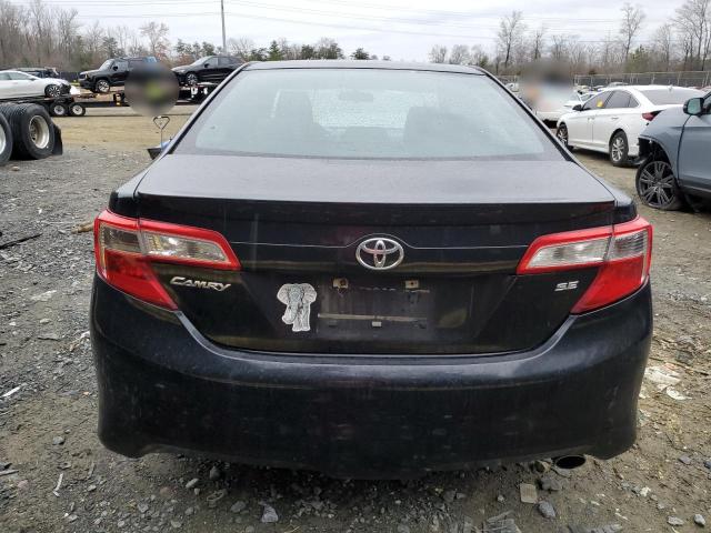 4T1BF1FK5DU208651 - 2013 TOYOTA CAMRY L BLACK photo 6