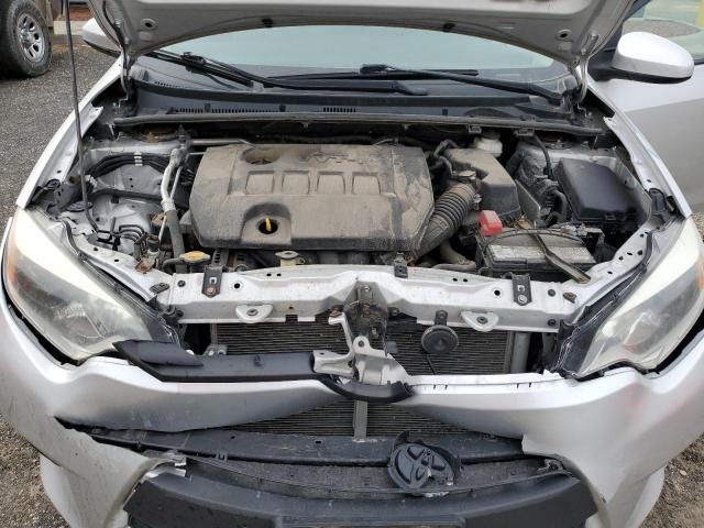 5YFBURHE8EP028076 - 2014 TOYOTA COROLLA L SILVER photo 11