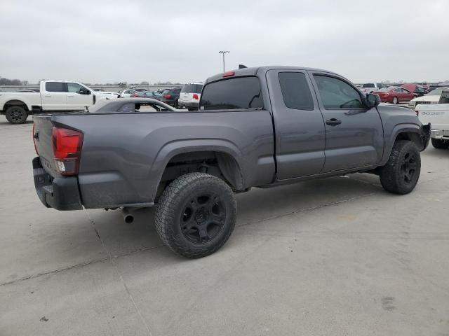 5TFRX5GN1JX127284 - 2018 TOYOTA TACOMA ACCESS CAB ნაცრისფერი ფოტო 3