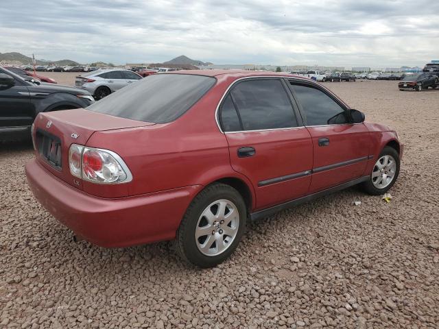 1HGEJ6676WL047407 - 1998 HONDA CIVIC LX RED photo 3