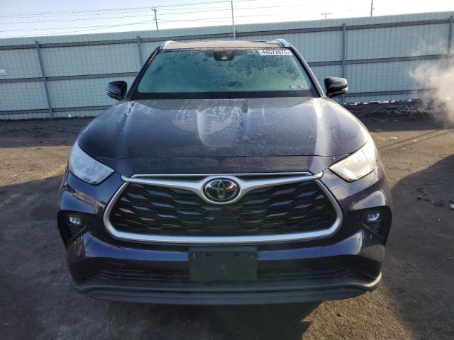 5TDGZRBH9LS011656 - 2020 TOYOTA HIGHLANDER XLE BLUE photo 5