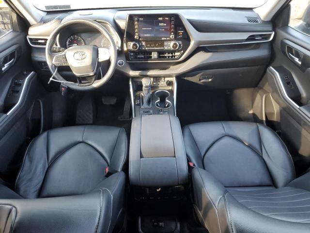 5TDGZRBH9LS011656 - 2020 TOYOTA HIGHLANDER XLE BLUE photo 8