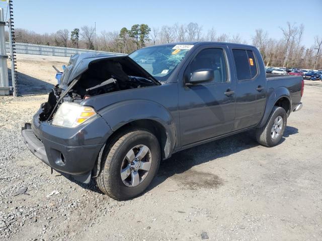 1N6AD0ER9CC425992 - 2012 NISSAN FRONTIER S GRAY photo 1