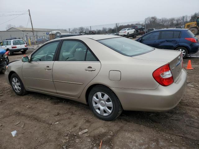 4T1BE32K12U058992 - 2002 TOYOTA CAMRY LE TAN photo 2