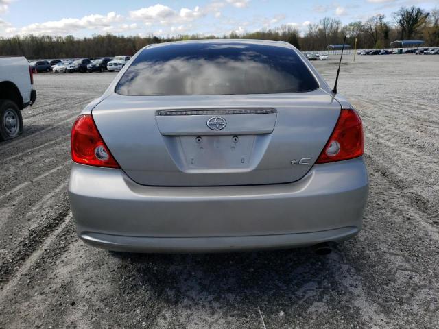 JTKDE167660131383 - 2006 TOYOTA SCION TC ვერცხლისფერი ფოტო 6