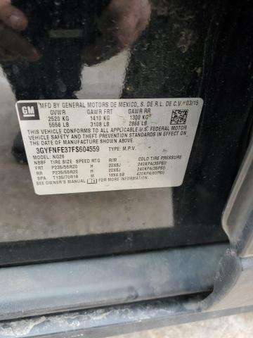 3GYFNFE37FS604559 - 2015 CADILLAC SRX PERFORMANCE COLLECTION Қара фото 14