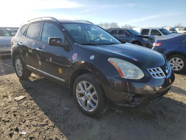 JN8AS5MT0CW274952 - 2012 NISSAN ROGUE S BLACK photo 4