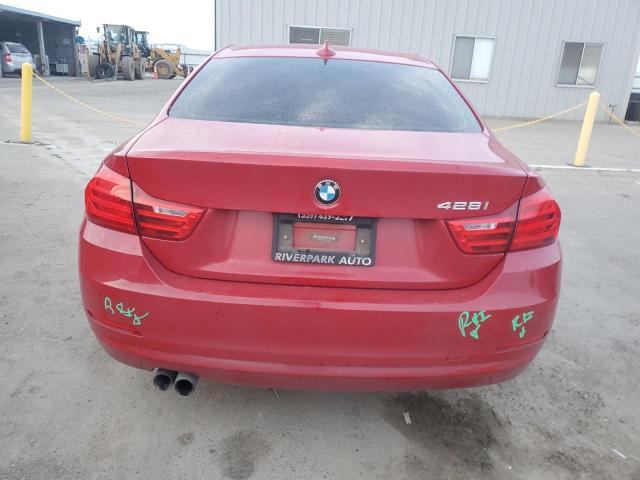 WBA3N3C57EK230523 - 2014 BMW 428 I RED photo 6