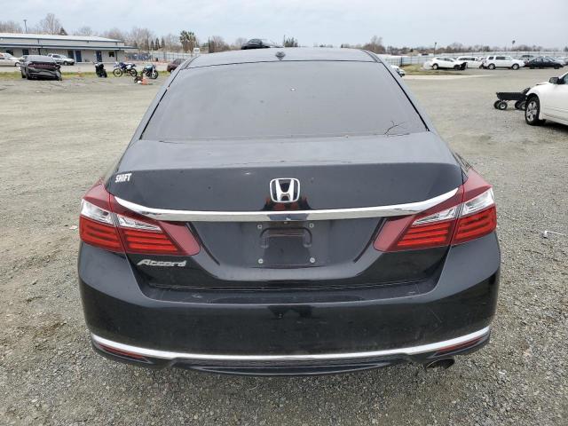 1HGCR2F92GA063370 - 2016 HONDA ACCORD EXL BLACK photo 6