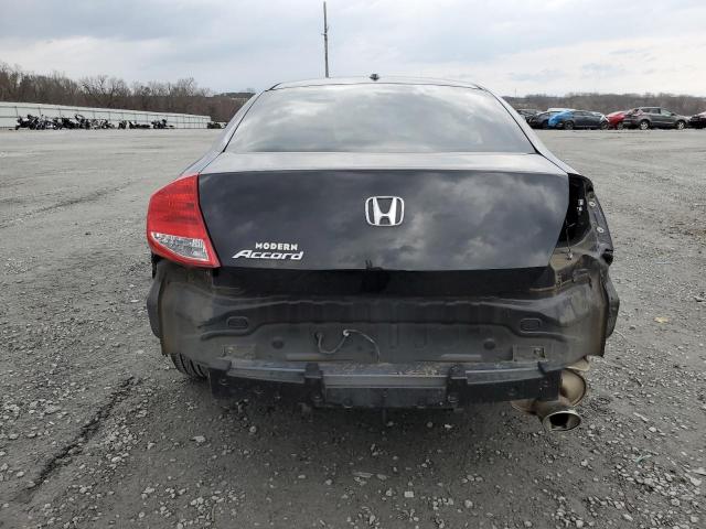 1HGCS1B81CA010620 - 2012 HONDA ACCORD EXL BLACK photo 6