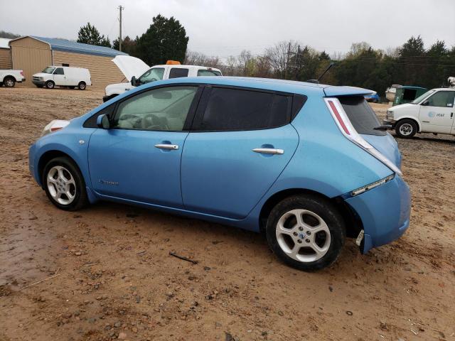 JN1AZ0CP0BT004895 - 2011 NISSAN LEAF SV BLUE photo 2