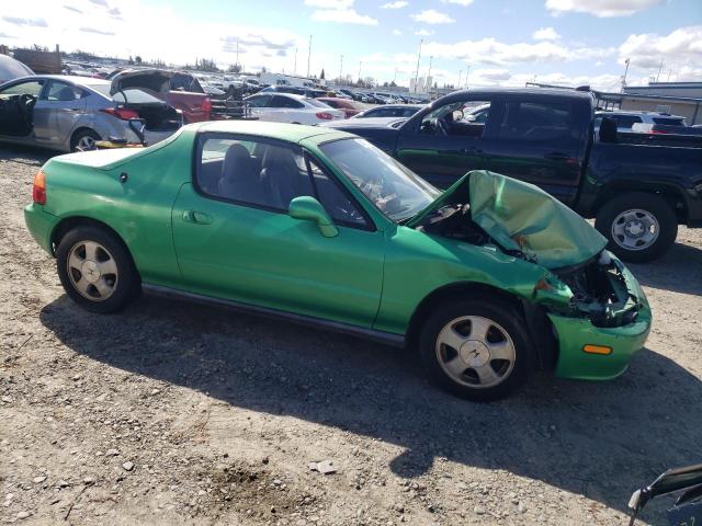 JHMEH6162RS004748 - 1994 HONDA CIVIC DEL SOL SI GREEN photo 4