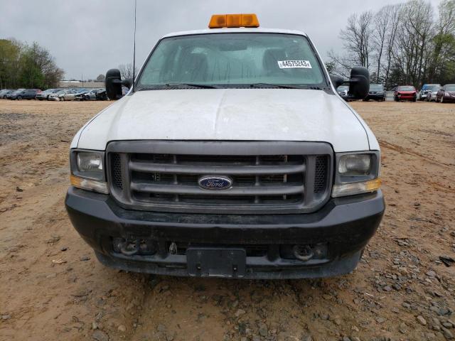 1FTSW30P43EB57317 - 2003 FORD F350 SRW SUPER DUTY WHITE photo 5