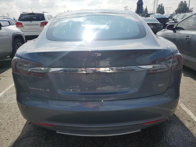 5YJSA1CG6DFP21130 - 2013 TESLA MODEL S ნაცრისფერი ფოტო 6