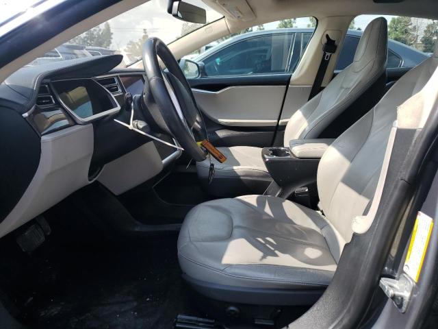 5YJSA1CG6DFP21130 - 2013 TESLA MODEL S ნაცრისფერი ფოტო 7