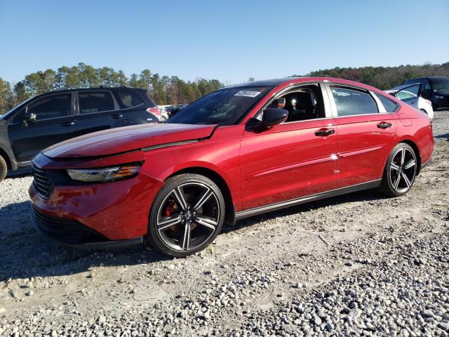 1HGCY2F52PA008854 - 2023 HONDA ACCORD HYBRID SPORT RED photo 1