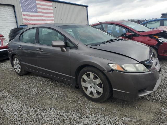 19XFA16549E011135 - 2009 HONDA CIVIC LX GRAY photo 4