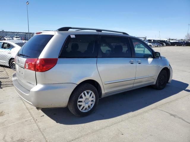 5TDZA23C26S409841 - 2006 TOYOTA SIENNA CE SILVER photo 3