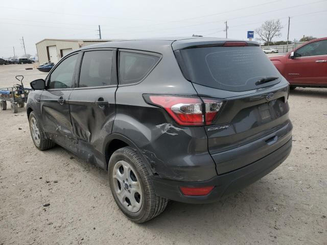 1FMCU0F75HUE07253 - 2017 FORD ESCAPE S GRAY photo 2