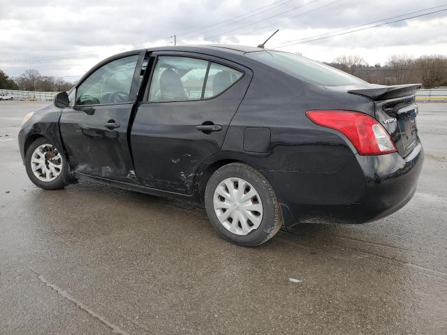 3N1CN7AP2EL865987 - 2014 NISSAN VERSA S BLACK photo 2