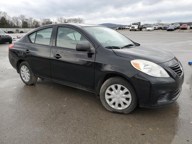 3N1CN7AP2EL865987 - 2014 NISSAN VERSA S BLACK photo 4