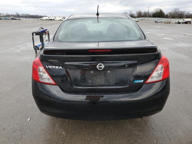 3N1CN7AP2EL865987 - 2014 NISSAN VERSA S BLACK photo 6