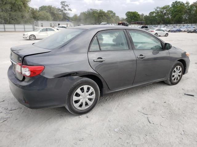 2T1BU4EE0BC732713 - 2011 TOYOTA COROLLA BASE GRAY photo 3