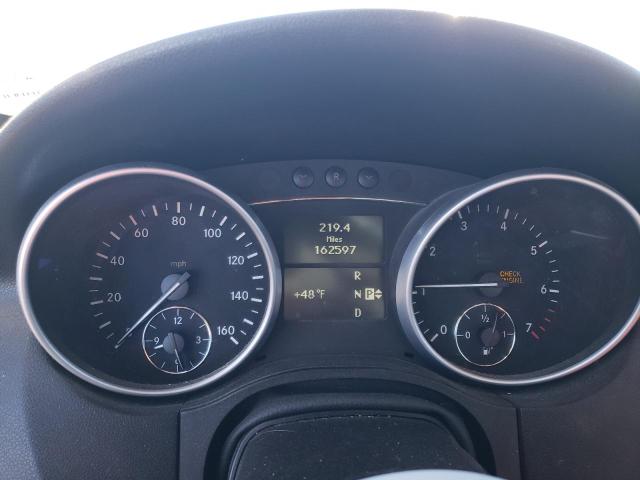 4JGBB8GB6BA735728 - 2011 MERCEDES-BENZ ML 350 4MATIC BLACK photo 9