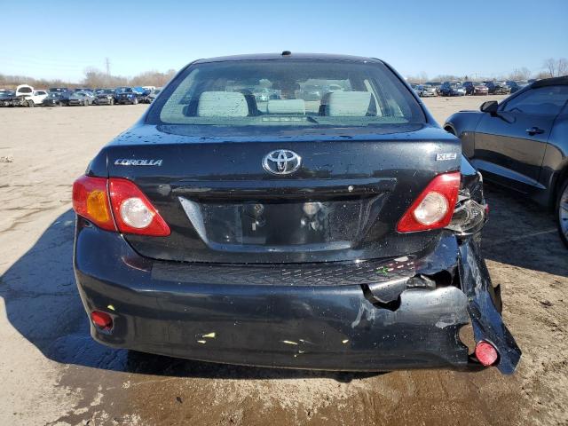 1NXBU4EE5AZ248520 - 2010 TOYOTA COROLLA BASE BLACK photo 6