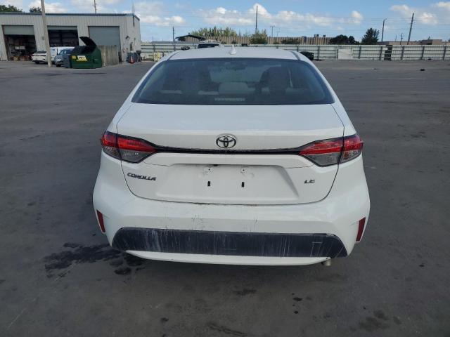 JTDEPRAE1LJ072288 - 2020 TOYOTA COROLLA LE WHITE photo 6