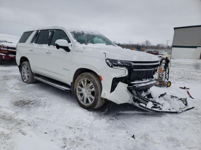 1GNSKTKL9NR139436 - 2022 CHEVROLET TAHOE K1500 HIGH COUNTRY WHITE photo 4