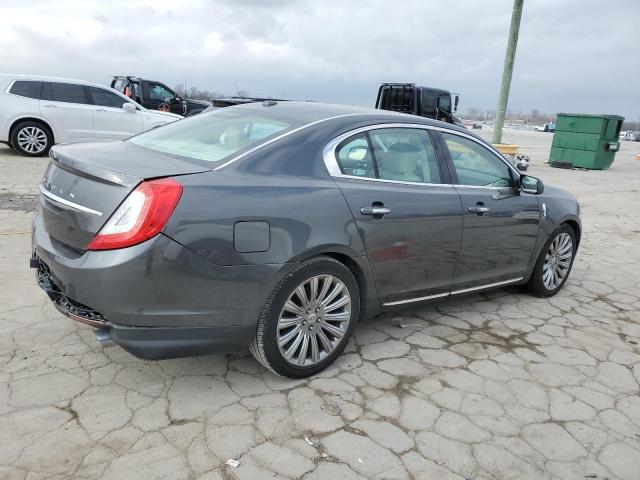 1LNHL9DK6FG608174 - 2015 LINCOLN MKS CHARCOAL photo 3
