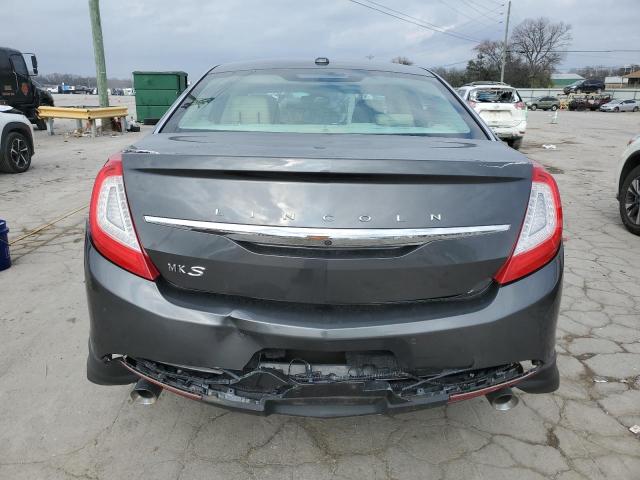 1LNHL9DK6FG608174 - 2015 LINCOLN MKS CHARCOAL photo 6