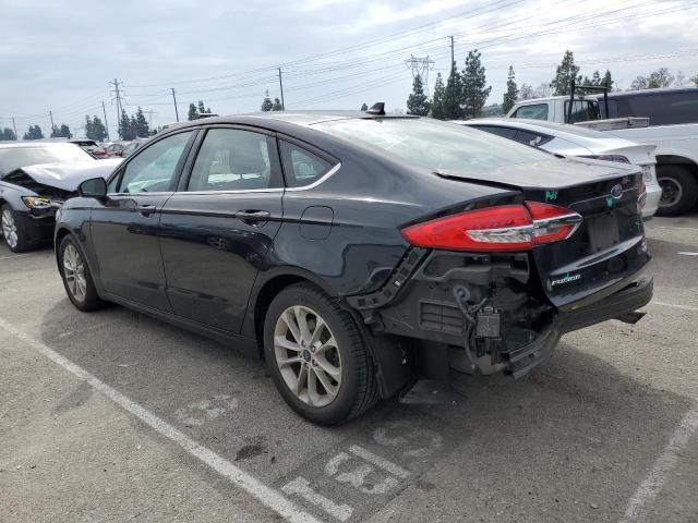 3FA6P0HD6KR134954 - 2019 FORD FUSION SE BLACK photo 2