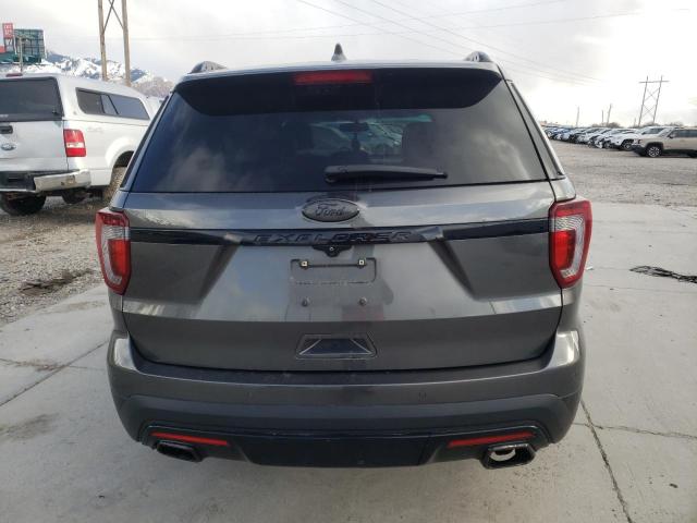 1FM5K8GT3GGD34986 - 2016 FORD EXPLORER SPORT GRAY photo 6