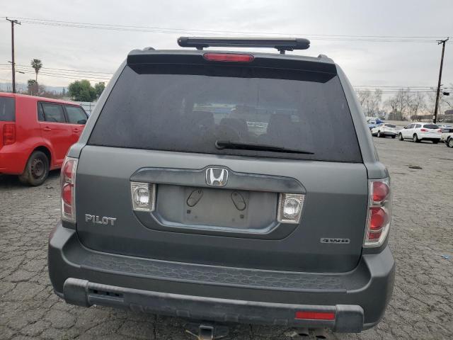 5FNYF18547B026717 - 2007 HONDA PILOT EXL GRAY photo 6