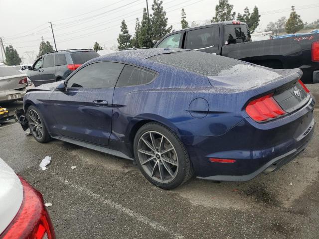 1FA6P8TH7K5112229 - 2019 FORD MUSTANG BLUE photo 2