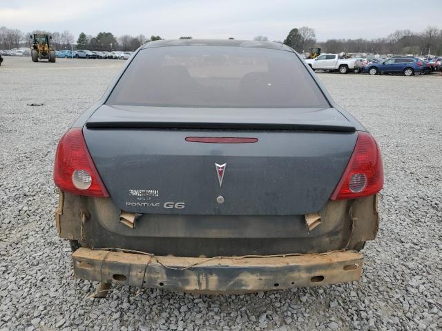 1G2ZG58B674244877 - 2007 PONTIAC G6 BASE GRAY photo 6