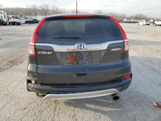 2HKRM4H52FH707387 - 2015 HONDA CR-V EX BLACK photo 6