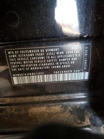 WVWDB7AJ4BW012955 - 2011 VOLKSWAGEN GOLF Սև լուսանկար 12