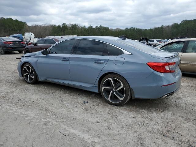 1HGCV1F35MA043398 - 2021 HONDA ACCORD SPORT GRAY photo 2