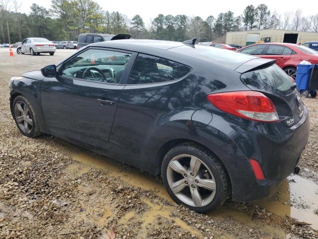 KMHTC6AD8FU234473 - 2015 HYUNDAI VELOSTER BLACK photo 2