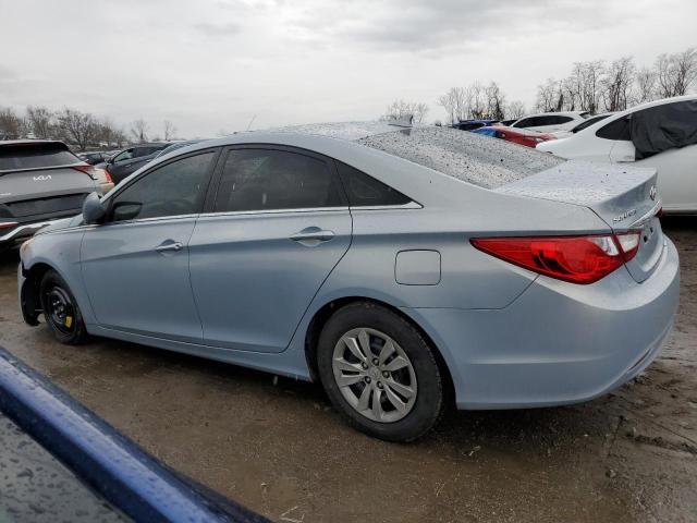 5NPEB4AC2BH093982 - 2011 HYUNDAI SONATA GLS BLUE photo 2